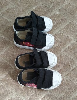 Plátěné tenisky chlapecké vel. 22