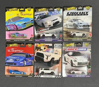 Hot wheels Nissan, Mazda, Toyota