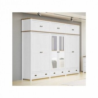 Dřevěná skříň 12dveřová TOPAZIO