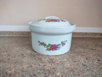 Zapékací mísa/dóza kulatá, 18,5x10 cm,