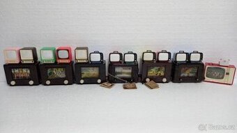 RETRO  TELEVIZE  měnící  se  obrázky