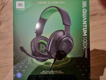 Prodám nové, nerozbalené Herní sluchátka JBL QUANTUM 100X