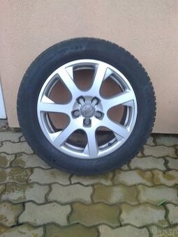 Alu kola Audi 5x112 R17 s pneu 225/55 R17