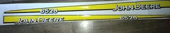 Samolepka John Deere 6520
