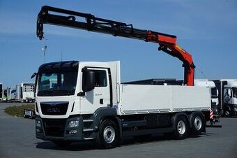 MAN TGS 26.400 6x2 - valník s hydraulickou rukou