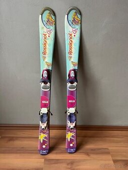 Dětské (dívčí) lyže Rossignol + přilba, brýle a boty