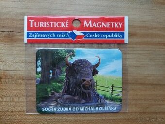 Nová magnetka magnet - Michal Olšiak Pernštejnský zubr SLEVA