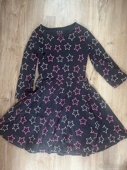 Šaty s třičtvrtečním rukávem 9-10let top stav