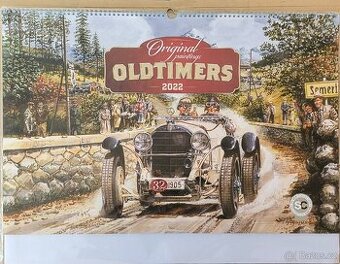 Nástěnný kalendář Oldtimers Václav Zapadlík 2022