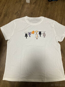 Trička s potiskem kočka, pes XXL