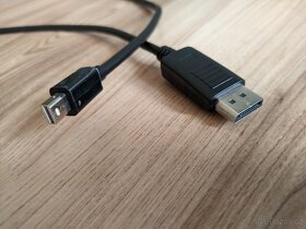 Kabel PremiumCord Mini DisplayPort / DisplayPort, M/M, 1m