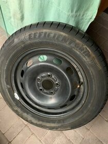 Prodej sady letních pneu GoodYear na discích, 195/65 R15 91V - 1