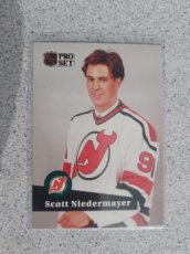 Hokejova karta 91-92 Pro Set Scott Niedermayer #CC4