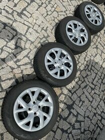 Plechová kola na Hyundai i10 - Kia Picanto se zimní pneu