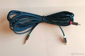 Kabel GoGEN Jack 3,5mm / 2x Cinch, 5m