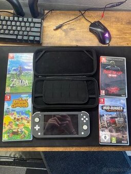 Nintendo switch lite +hry