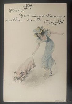 Stará pohlednice r. 1903 č.13