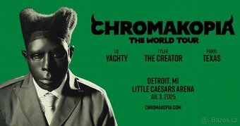 2x Lístek O2 ARÉNA TYLER THE CREATOR - CHROMAKOPIA