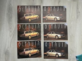 Predám prospekty Škoda Octavia - pozri všetky foto
