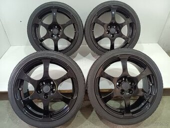 Letní alu kola MSW 5x100 R17 pneu 205/40 r17 Riken