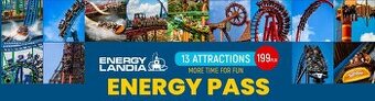 ENERGYLANDIA vstupenky, 4 ks