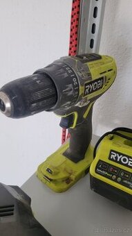 Aku vrtačka Ryobi, nabíjecí stanice 2x