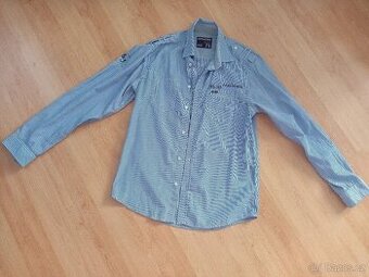 Pánská košile zn. Jack&Jones, vel. XL - top stav, modrobílá
