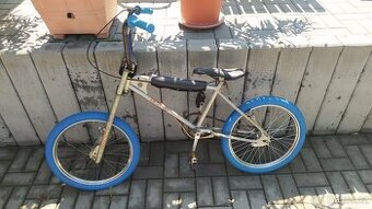 Retro kolo BMX 20 stříbrné
