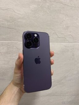 Iphone 14 pro midnight purple 128gb 100%