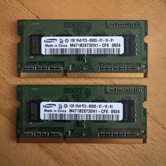 Samsung 2GB KIT (2x1GB) DDR3-1066MHz SO-DIMM