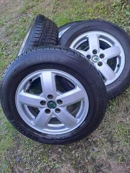 Alu kola 5x100 Octavia,Fabia,Roomster,Rapid 195/65 R15