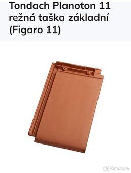 Střešní taška Planoton 11/ Figaro