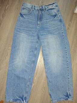 Džíny super baggy cropp vel.30/32