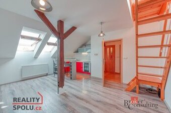 Pronájem, byty/2+kk, 50 m2, Plzeňská 191/110, Košíře, 15000