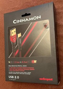 AudioQuest Cinnamon USB A↔C 0,75m