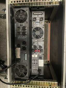 profi zesilovače 3kw v racku pro PA