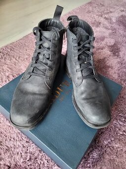 Kožené podzimní boty Badura vel 45