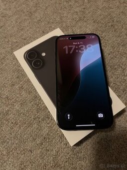 Apple iPhone 16, 128GB, černý