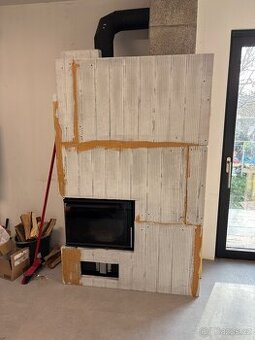 Obě stavba krb, stavební práce, terasa, bazén