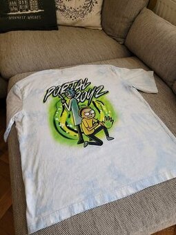 Nové pánské tričko Rick & Morty zn. H&M, vel. L-XL