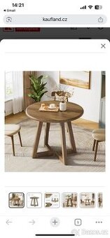 Jídelní kulatý stůl 80cm