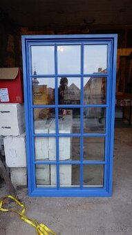 4x hliníkové okno s dvousklem, nové