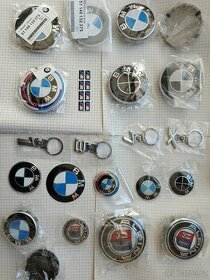 BMW loga, krytky, emblemy...