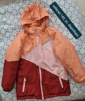 Holčičí zimní lyžařská bunda, v. 140