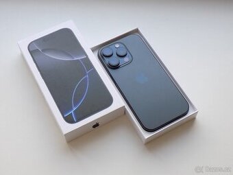 APPLE iPhone 16 Pro 256GB Černý titan - ZÁRUKA 12 MĚSÍCŮ