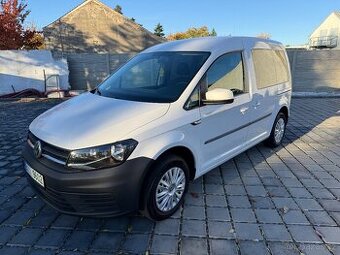 VW Caddy 2,0Tdi 75kW r.v.2018 Serviska 5míst 1.majitel DPH
