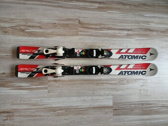 Sjezdové lyže Atomic 100 cm + přeskáče Salomon 240 mm