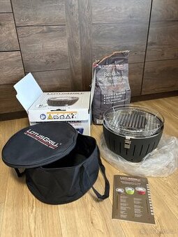 LotusGrill S – nový, nikdy nepoužitý + podpalovač + uhlí