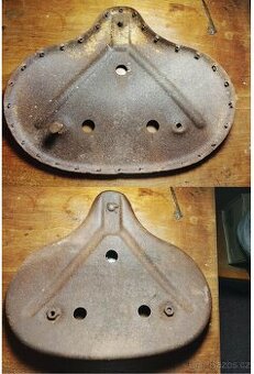 2 x přední sedlo JAWA PÉRÁK - dohromady za 1600 kč