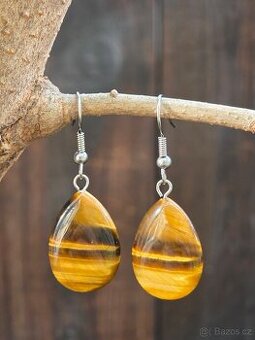 Náušnice Tygří oko